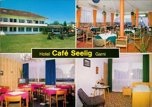 Bad Driburg Hotel Cafe Seelig Garni Mühlenstrasse Innen & Außen 1980