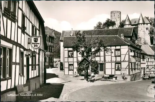 Ansichtskarte Heimbach (Eifel) Gaststätte - Alter Winkel 1961