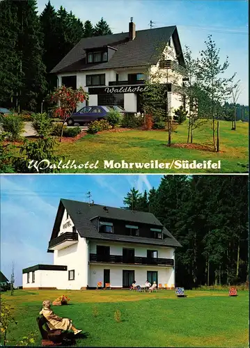 Mohrweiler-Malberg (Eifel) WALDHOTEL Cafe Restaurant Hotel i.d. Süd-Eifel 1970