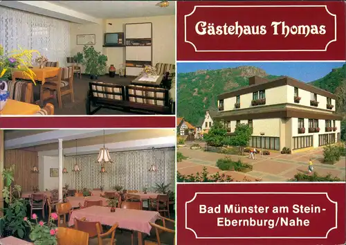 Bad Münster am Stein-Ebernburg GÄSTEHAUS THOMAS Garni Hotel Kurhausstrasse 1983