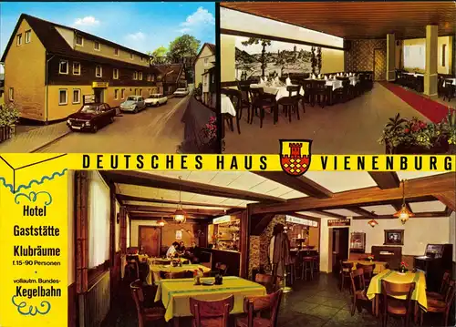 Vienenburg-Goslar Hotel Deutsches Haus Unter dem Amte Innen & Außen 1970/1978