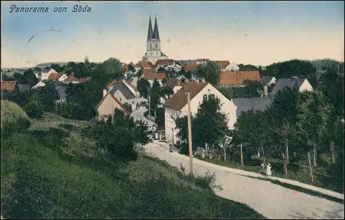 Ansichtskarte Göda Hodźij Straßenpartie b. Bautzen 1911