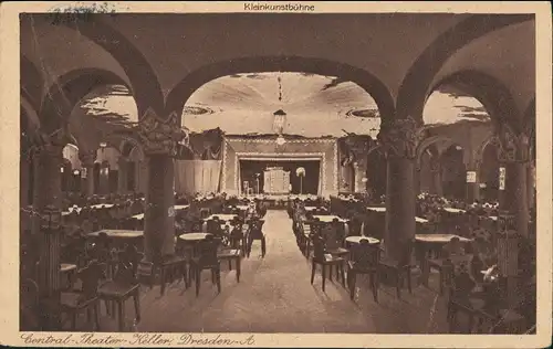 Innere Altstadt-Dresden Centraltheater - Keller - Kleinkunstbühne 1926