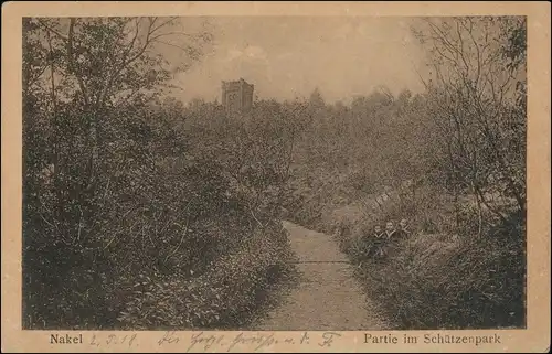 Nakel Netze Westpreußen Nakło nad Notecią militärischen Gründen verzögert) 1915