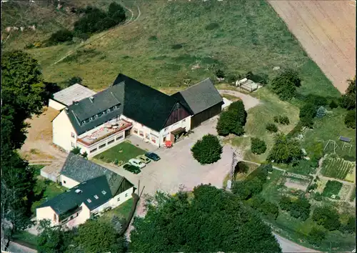 Attendorn Hotel-Pension Hof Roscheid Inh. Luke Ortsteil Roscheid Luftbild 1978