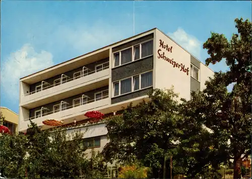 Ansichtskarte Leonberg Hotel Schweizer Hof 1969