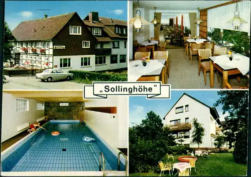 Silberborn-Holzminden Hotel Café Sollinghöhe Solling   Dageroth 1976