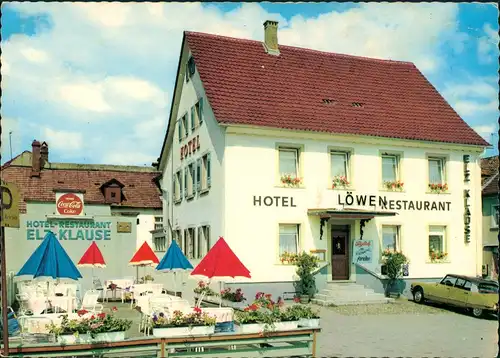 Kollnau-Waldkirch (Schwarzwald Breisgau) HOTEL-RESTAURANT ZUM LÖWEN I  1970