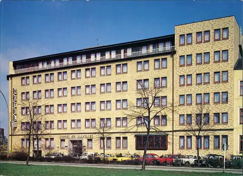 Ansichtskarte Hamburg HOTEL ST. RAPHAEL - Adenauerallee 41 1980