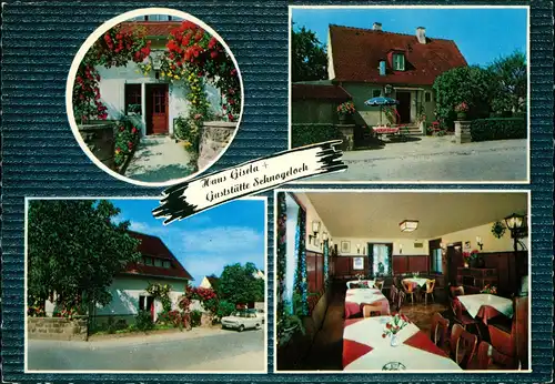 Freiburg im Breisgau PENSION HAUS GISELA. GASTHAUS z.  Wolfswinkel 28 1970
