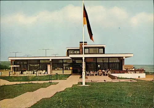 Dernbach (Westerwald) Autobahn Rasthaus Urbacher Wald bei Dernbach 1970