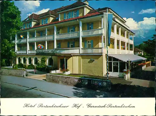 Garmisch-Partenkirchen Reindl-Grill Hotel Partenkirchner Hof Bahnhofstrasse 1980