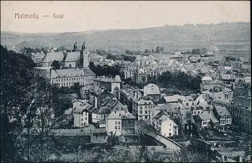 Postkaart Malmedy Malmünd | Måmdey Totale 1916