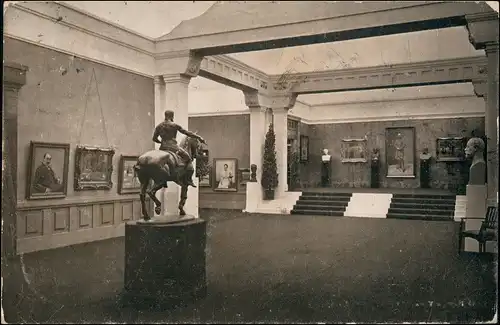 Ansichtskarte Dresden Innen Halle - Kunstgewerbeausstellung 1908