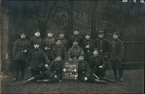 Militär/Propaganda 1.WK (Erster Weltkrieg) Kriegsjahr 45. Korp 1915 Privatfoto