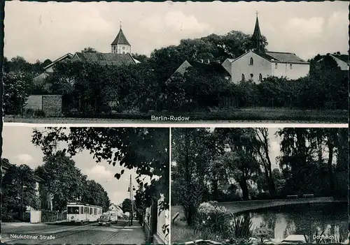 Ansichtskarte Rudow-Berlin Stadt, Neuköllner Straße 1963