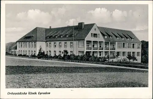 Ansichtskarte Bünde Orthopädische Klinik Spradow Krankenhaus Hospital 1965