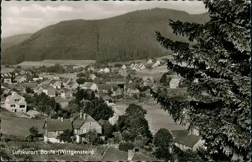 Banfe-Bad Laasphe Dorf Panorama Banfe Wittgenstein Gesamtansicht 1960/1962