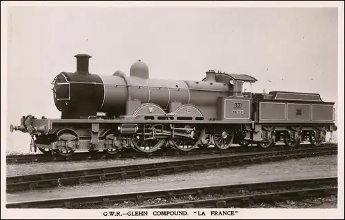G.W.R.-GLEHN COMPOUND. "LA FRANCE." LA FRANCE Railway Dampflokomotive 1932