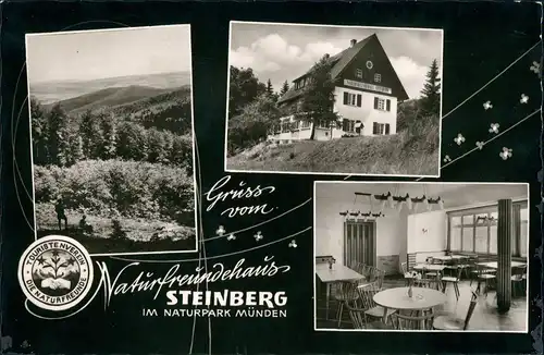 Ansichtskarte Landwehrhagen-Staufenberg Naturfreundehaus Steinberg 1965