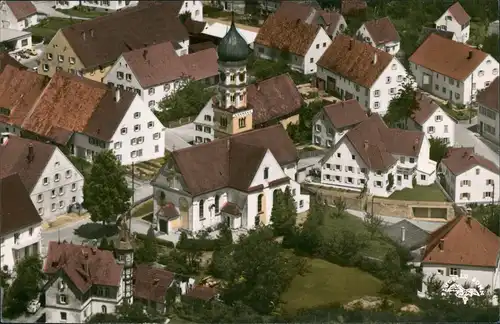 Ansichtskarte Kellmünz an der Iller Luftbild 1963