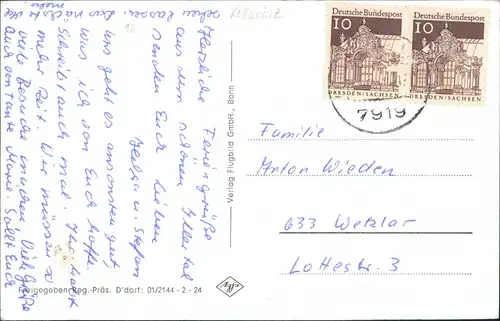 Ansichtskarte Kellmünz an der Iller Luftbild 1963