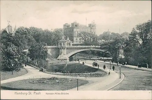 Ansichtskarte Hamburg Helgoländer Weg 1911