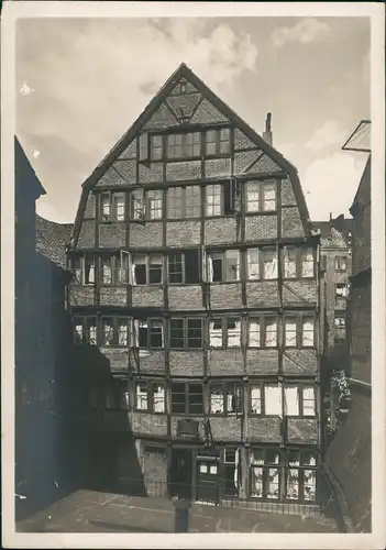 Ansichtskarte Hamburg Speckstraße 62 1930