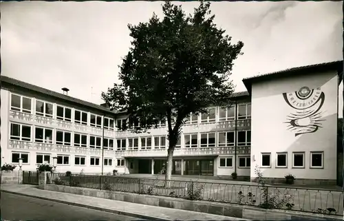 Ansichtskarte Deidesheim Volksschule 1962