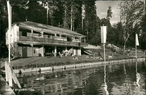 Ansichtskarte Höglwörth-Anger Klosterwirt - Grill 1961
