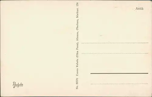 Ansichtskarte Altenau-Clausthal-Zellerfeld Pension Waldhöhe 1955