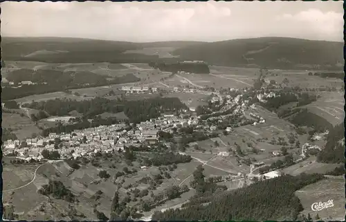 Ansichtskarte Sankt Andreasberg-Braunlage Luftbild 1956