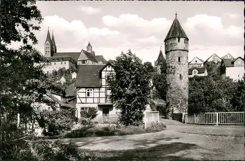 Ansichtskarte Fritzlar Bleichentorturm und Dom 1964