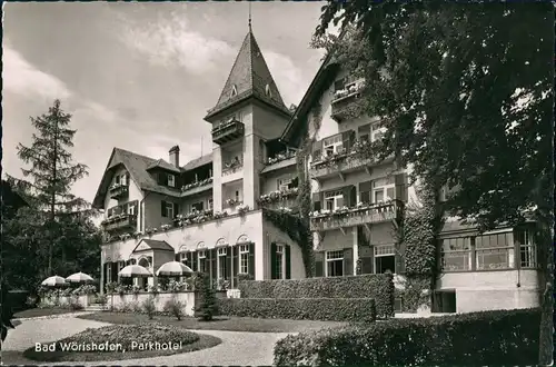 Ansichtskarte Bad Wörishofen Parkhotel 1962