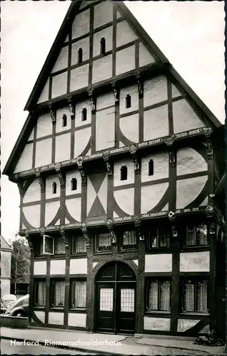 Ansichtskarte Herford Riemenschneiderhaus 1962