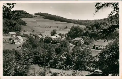 Tiefenstein (Görwihl) Tiefenstein Panorama Blick auf Wohnhäuser 1955