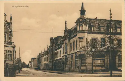 Ansichtskarte Neuhaldensleben Kronprinzenstraße 1923