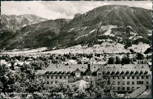 Ansichtskarte Pfronten (Allgäu) St. Vinzenz Krankenhaus Ried Allgäu 1970