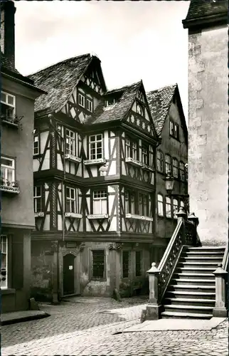 Ansichtskarte Wertheim Partie am Museum Heimatmuseum 1965