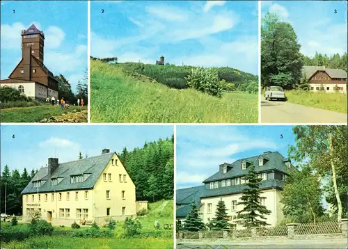 Bärenstein-Altenberg (Erzgebirge) Handwerker-Erholungsheim - Bärenstein 1976