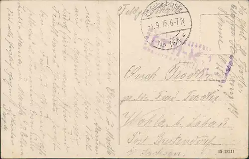 Insterburg Tschernjachowsk (Черняховск) Katholische Kirche 1915