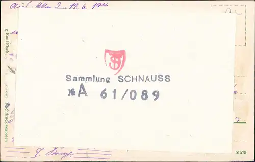 Postcard Arys Orzysz Zerstörtes Garnisonverwaltungs-Dienstgebäude 1916