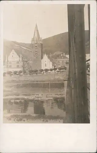 Bernkastel-Kues Berncastel-Cues Stadtblick - Anleger 1928 Privatfoto