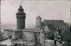 Ansichtskarte Nürnberg Kaiserburg - Stadt im Nebel 1961