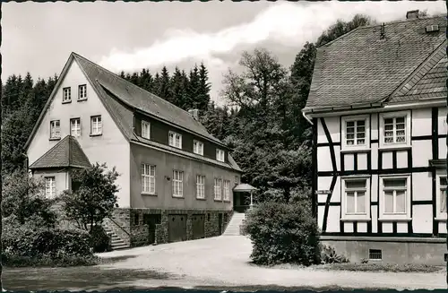 Ansichtskarte Wiedenest-Bergneustadt Missionshaus Bibelschule 1964