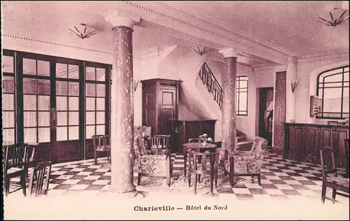 Charleville-Mézières Charleville-Mézières Hotel du Nord - Innen 1924