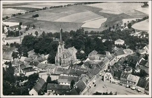 Ansichtskarte Wilsdruff Luftbild 1940