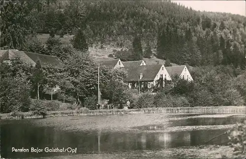 Ansichtskarte Gaisthal-Schönsee Pension Bajor Gaistal 1959