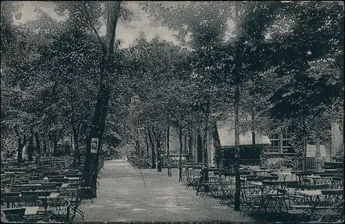 Ansichtskarte Magdeburg Restaurant Salzquelle 1922