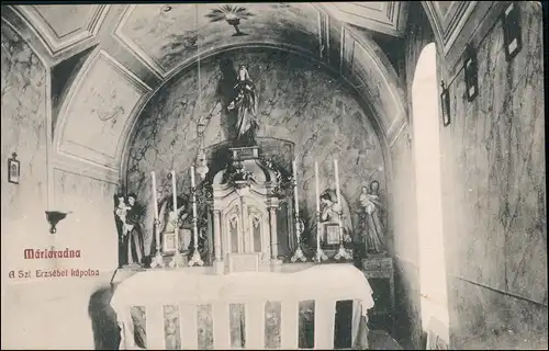 Foto Lipova A Szt. Erzsébet kápolna 1913 Privatfoto
